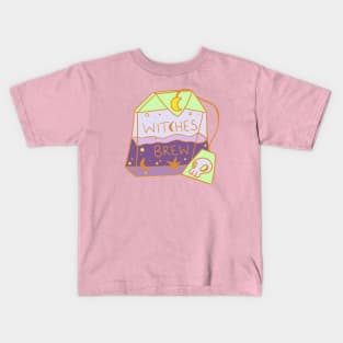 Witches Brew Tea Kids T-Shirt